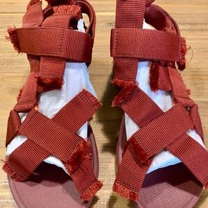 Camper Men's Match Sandals in Burgundy - US Size 10.5 (EU 44)